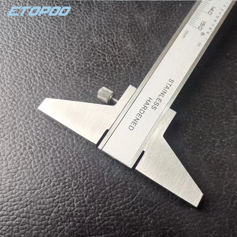 High precision stainless Vernier Caliper 0-150mm 0.05mm Metal Caliper depth Gauge Micrometer Measuring Tools industrial level