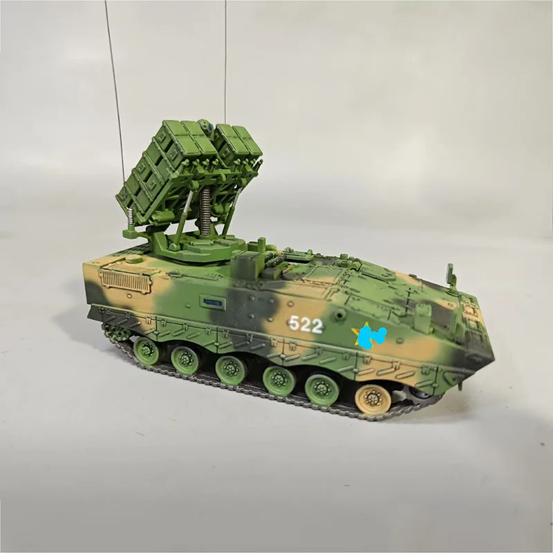 1/72 Chinese HJ-10 anti-tank missile vehicle, hand-painted finished model decorative ornament, plastic material