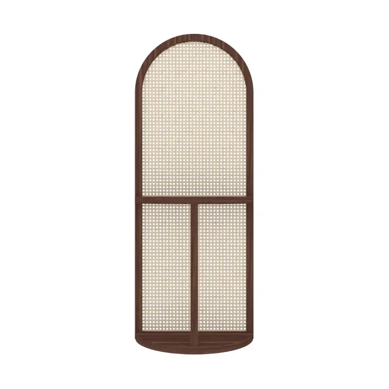 Japanese rattan screen partition living room entrance entrance bedroom rack movable modern simplicity