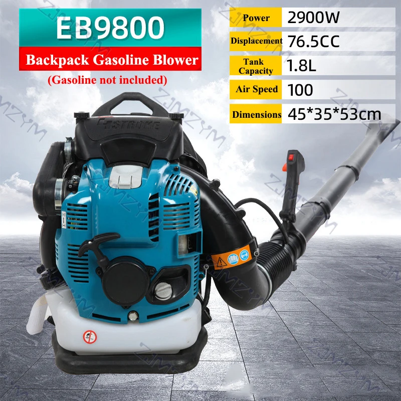 

Four-stroke Air Blower EB9800 Powerful Snow Blower Wireless Petrol Blower Portable Leaf Blower Engine Blower for Industrial Use