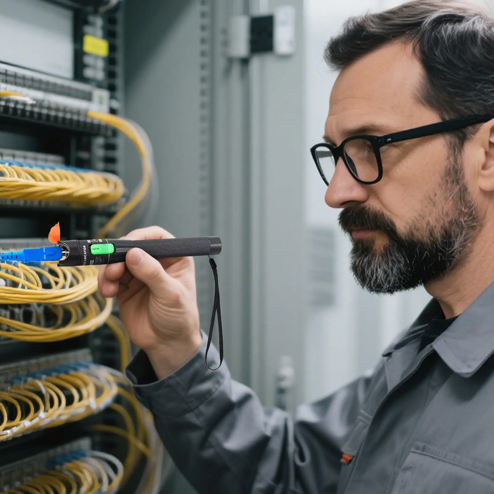 

Визуальный детектор неисправностей, световая ручка для тестирования оптоволоконного сетевого кабеля, телекоммуникационного оборудования, инженерного обслуживания, портативного красного цвета