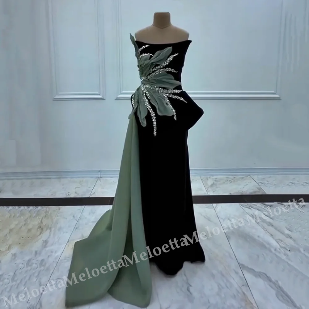 Customized Luxury Glitter Women's Evening Gowns Rhinestone Long Dresses Exquisite Prom Party Dresses Formal Occasion