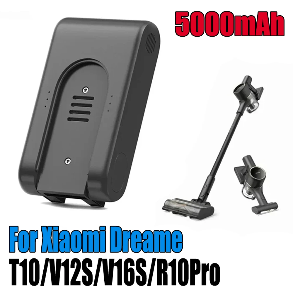 

Аккумулятор для пылесоса Xiaomi Dreame, 5000 мАч, T10, V12S, V16S, R10Pro, Xiaomi Mijia Dreame, сменная батарея