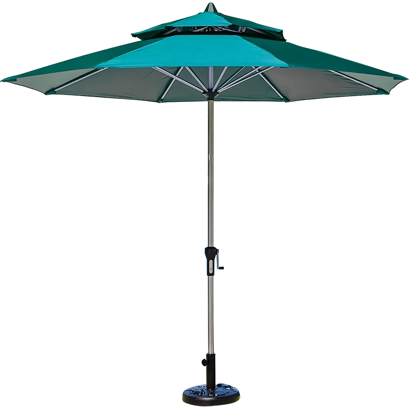 

Purple leaf central column umbrella outdoor shade bar street sun balcony garden folding sun courtyard table and chair umbrella