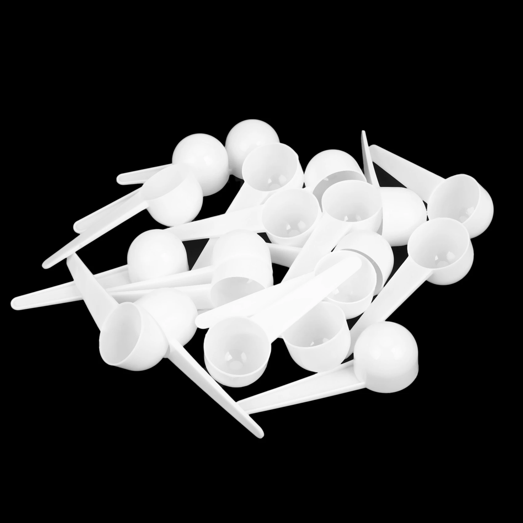 

MOPHE-Coffee Scoops/Tablespoon Plastic Measuring Spoons (40-Piece) Perfect For Kitchen & Pantry Storage