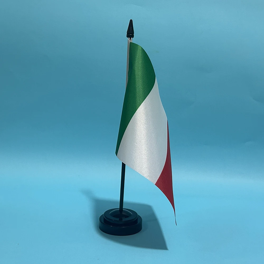 SKY FLAG 14x21cm polyester Office Desk Flag Of Italy flag Desk Ornaments Flags
