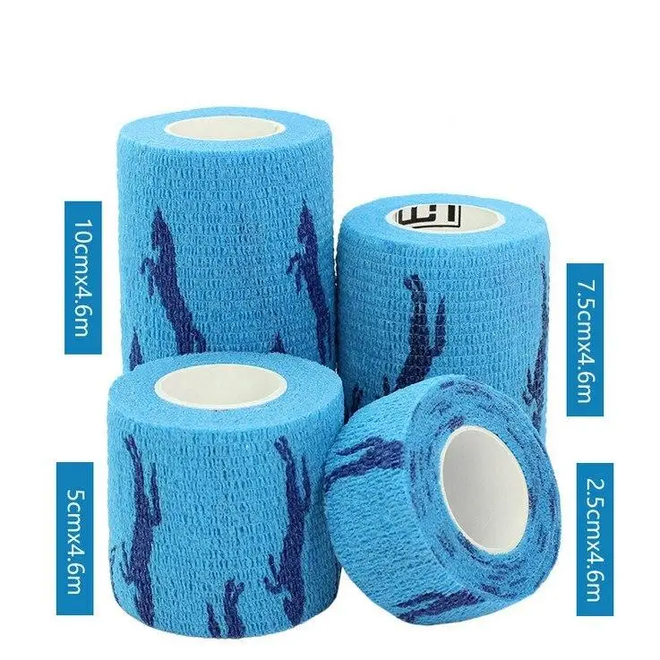 1 Roll NEW Sport Tape Waterproof Self Adhesive Elastic Bandage Muscle Tape Finger Joints Wrap Bandage Nonwoven Cohesive Bandage