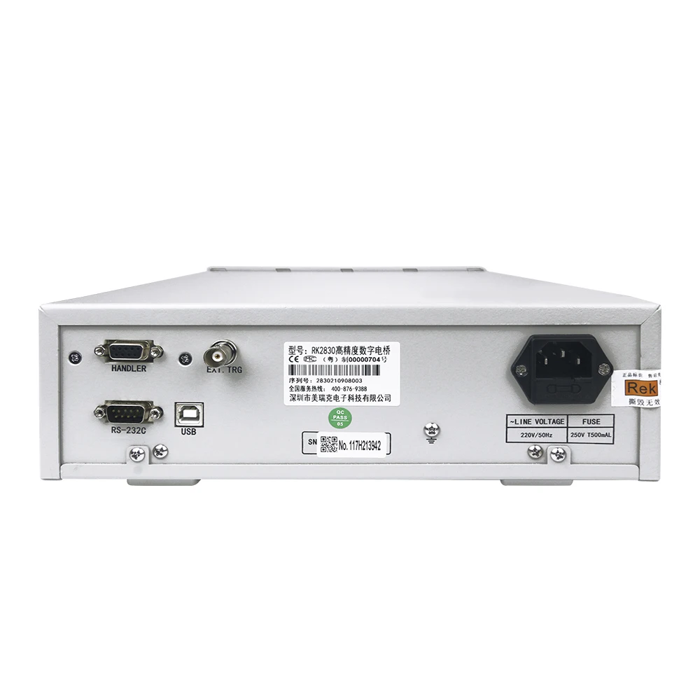 Made in China RK2830 REK 10KHz Digital Bridge 100KHz RK2837 Automatic LCR function Source factory wholesale direct sales