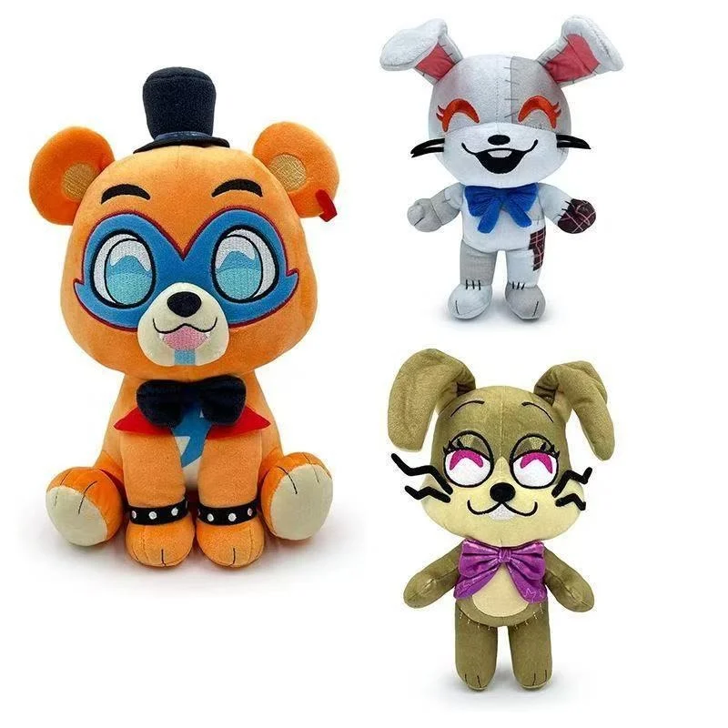 

FNAFs плюшевые игрушки Kawaii Freddys животное медведь кролик плюшевая кукла мягкая мультяшная подушка с уткой и лисой ​ Подарок на день рождения для детей
