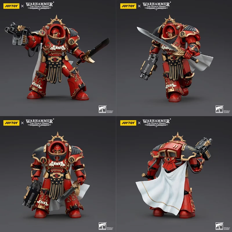 

JOYTOY Horus Heresy Blood Angels Legion Praetor Tartaros Terminat Action Figure 1:18 Scale Collectible Warhammer 40K Gift