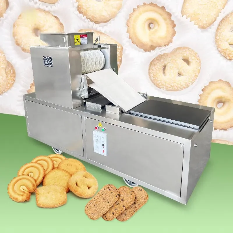 Industrial Rotary Biscuit Making Machine for Walnut Soft Pet Small Cookies Automatic Production Equipment