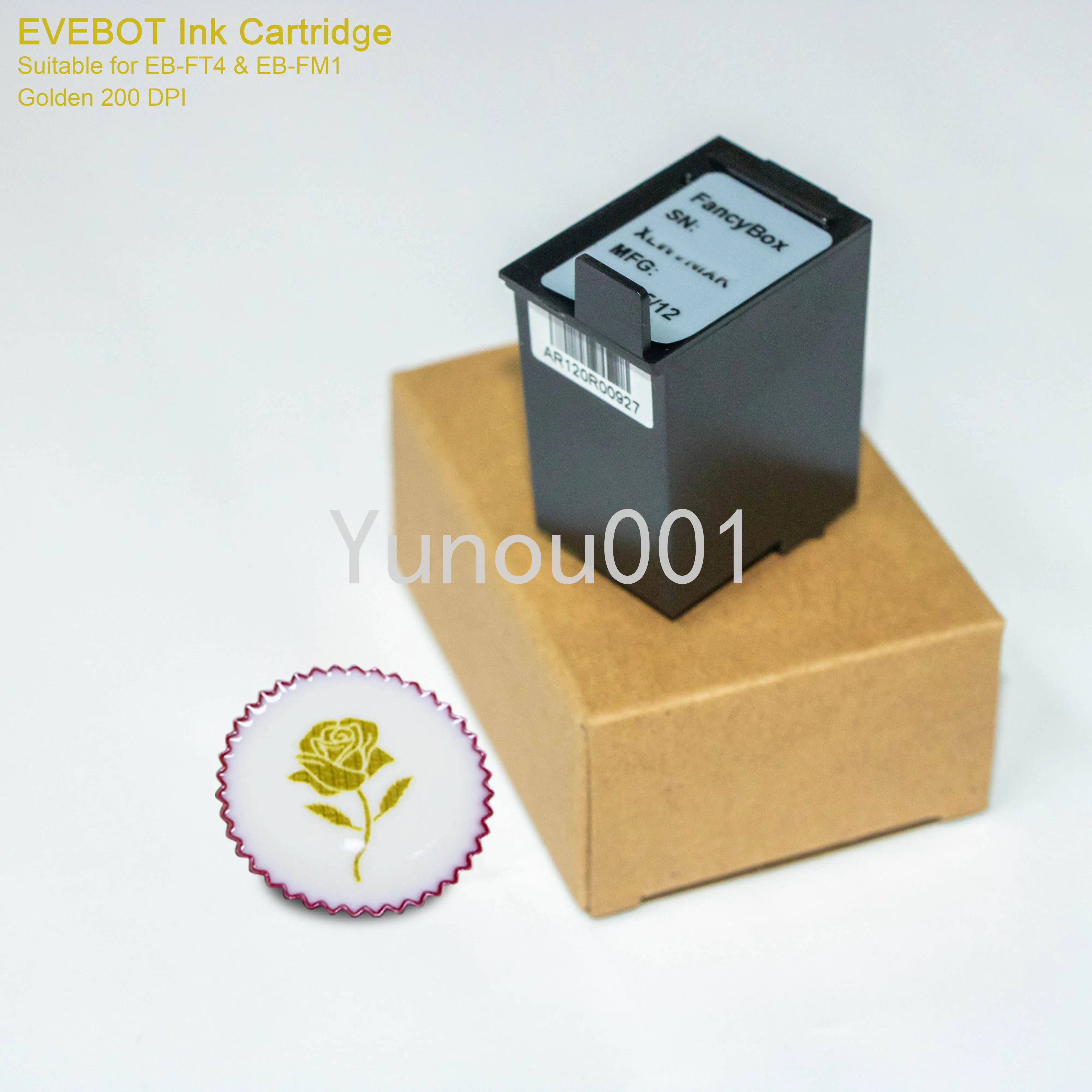 Latte Art Printer Coffee Food Printer FM1/FT4 Edible Ink Cartridge for Cake Decoration