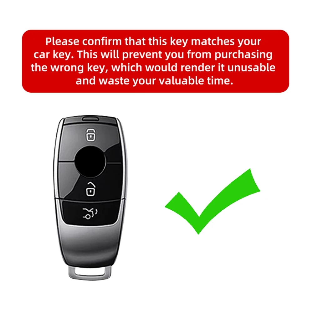 

Suede Key Fob Cover For Mercedes Benz A Class W177 2019-2021 Soft Touch Smart Key Case Protector Shell Interior Black Auto Parts