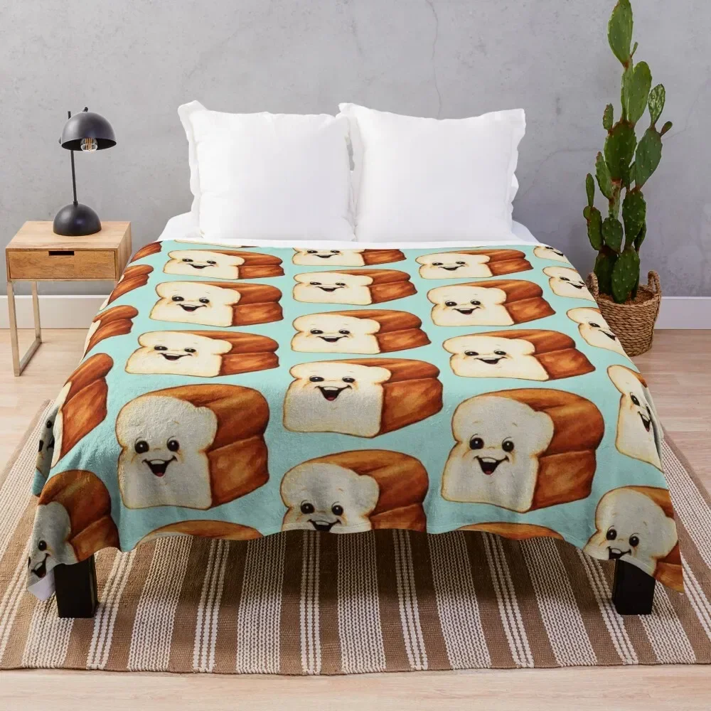 

Bread Throw Blanket for winter decorative Thin Blankets