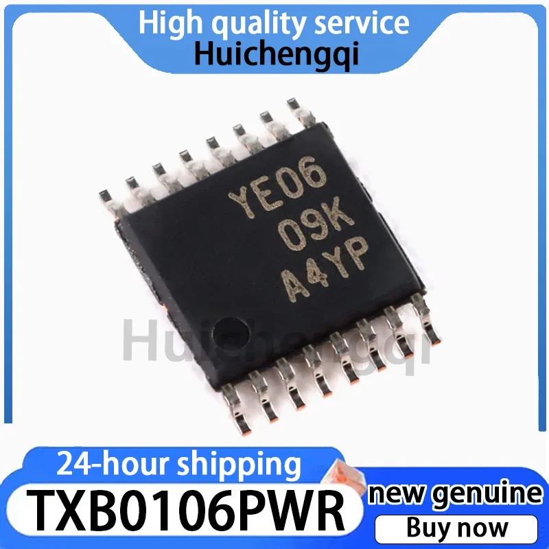 2PCS Original Genuine TXB0106PWR TSSOP-16 100Mbps 6-position Bidirectional Level Converter