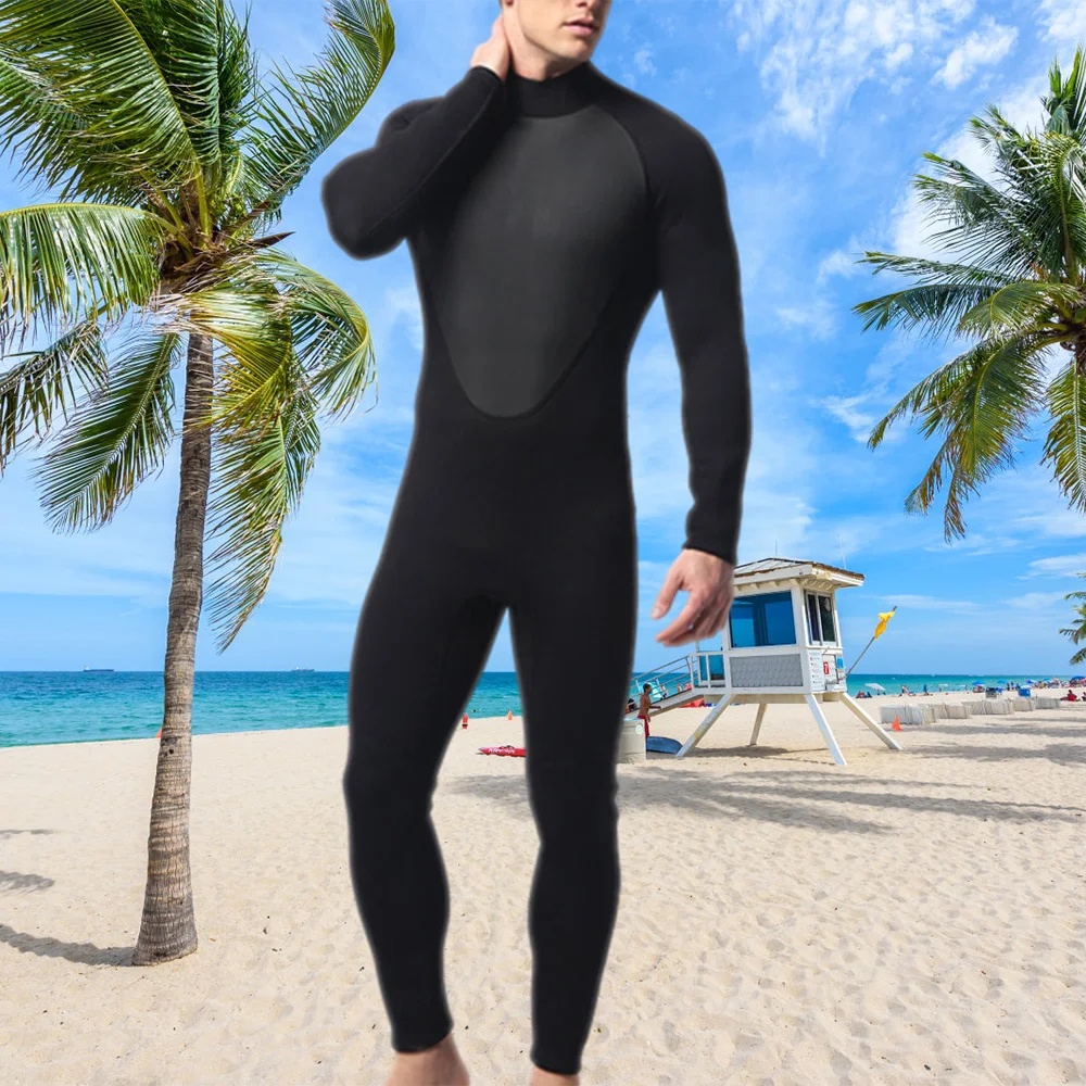 3mm One-piece Swimsuit UV  One Piece Long Sleeves Scuba Diving Suits for Scuba Diving Surf