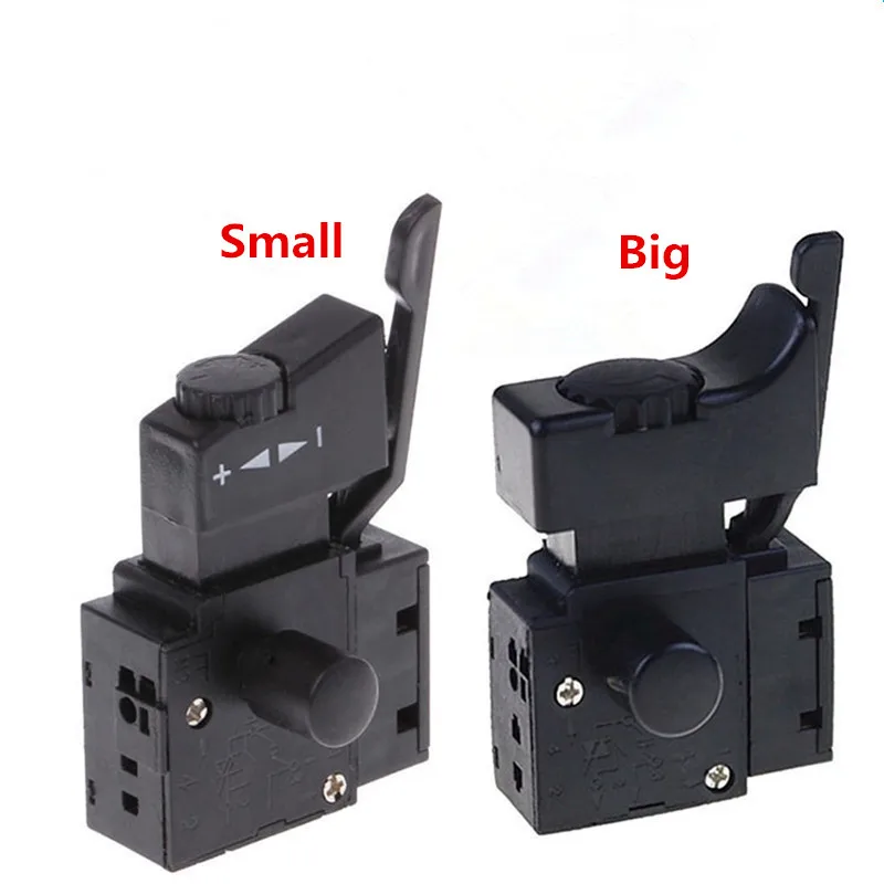 1PC Electric Hand Drill Speed-control Switch Reversible Variable Speed Stepless Speed Change 250V 6A FA2-6/1BEK