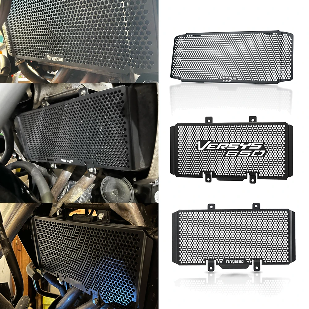 

For Kawasaki Versys 650 Versys650 2008 2009 2010 2011 2012 2013 2014 2015 2016 2017 2018 Radiator Grille Guard Cover Protector