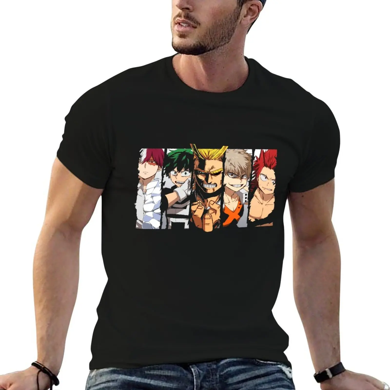 

MHA T-Shirt t shirt custom print anime t shirts for man T-Shirt