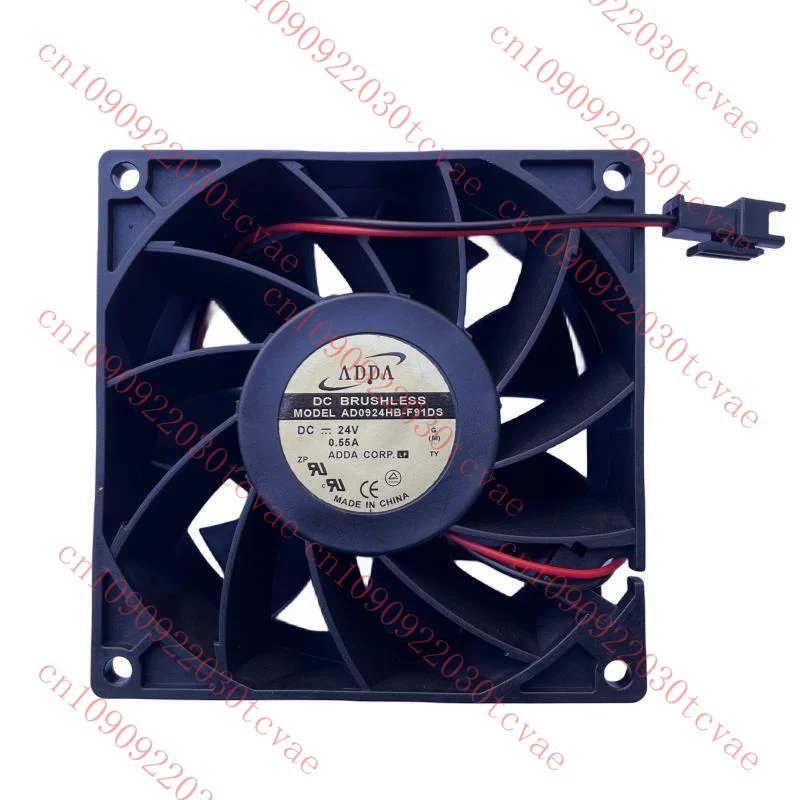 

For ADDA AD0924HB-F91DS 9038 9CM 24V 0.55A 2-Pin Square Cooling Fan