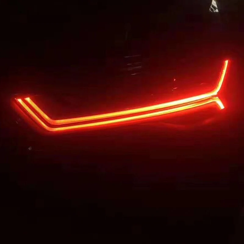 Icedriver for AUDI A6 C7 S6 DRL RGB multicolor LED boards 2016-2019 daytime running lights Red Blue RGBW Demon Eye lighting bulb
