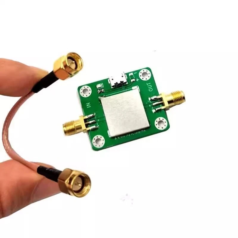 50M-6GHz Low Noise RF Amplifier Gain 20dB with USB Power Supply Port