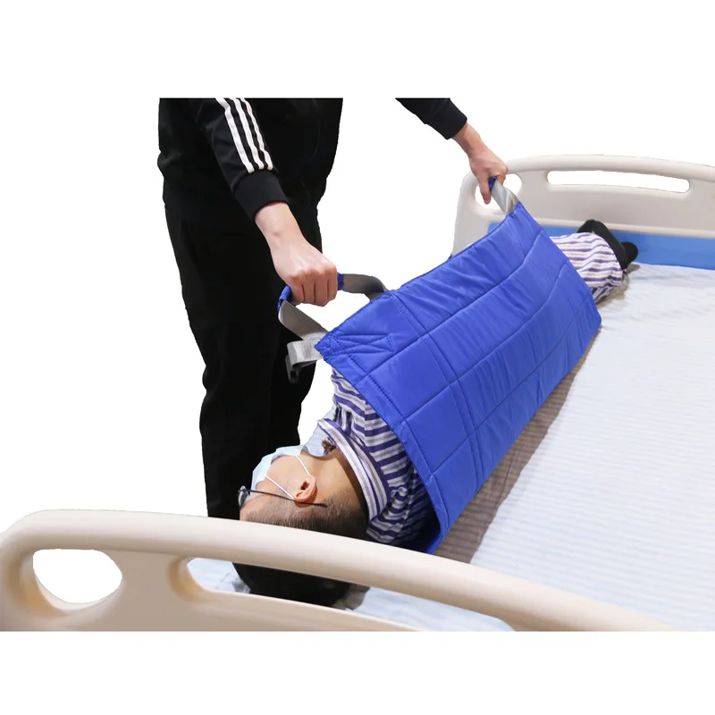 Elderly Carrying Mobile Shifter Bed Transfer Patient Care Pad With Shoulder Strap Carrying Belt Shifting Belt