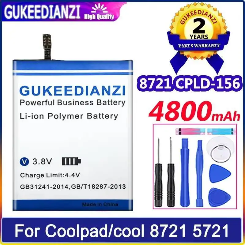 

Быстрая зарядка 4800 мАч для Coolpad 8721 5721 Cpld-156, стабильный аккумулятор мобильного телефона