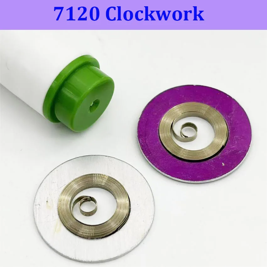 2pcs 7120 Domestic Watch Mainspring Accessory Suitable for 7120 Watch Movement Parts Domestic Watch Repair Item