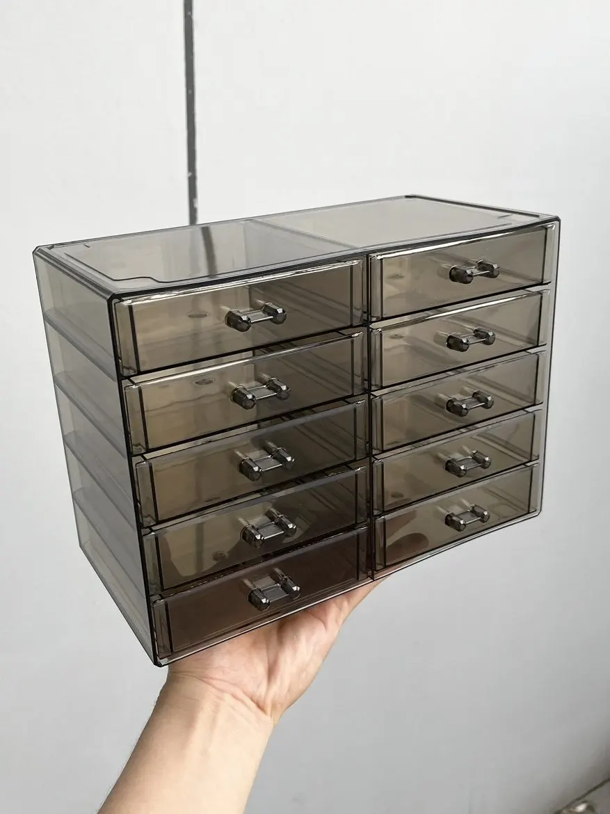 Large Capacity Multi-layer Drawer Type Bracelet Box Dust-proof Jewelry Display Cabinet Crystal Bracelet Chain Storage Organizer