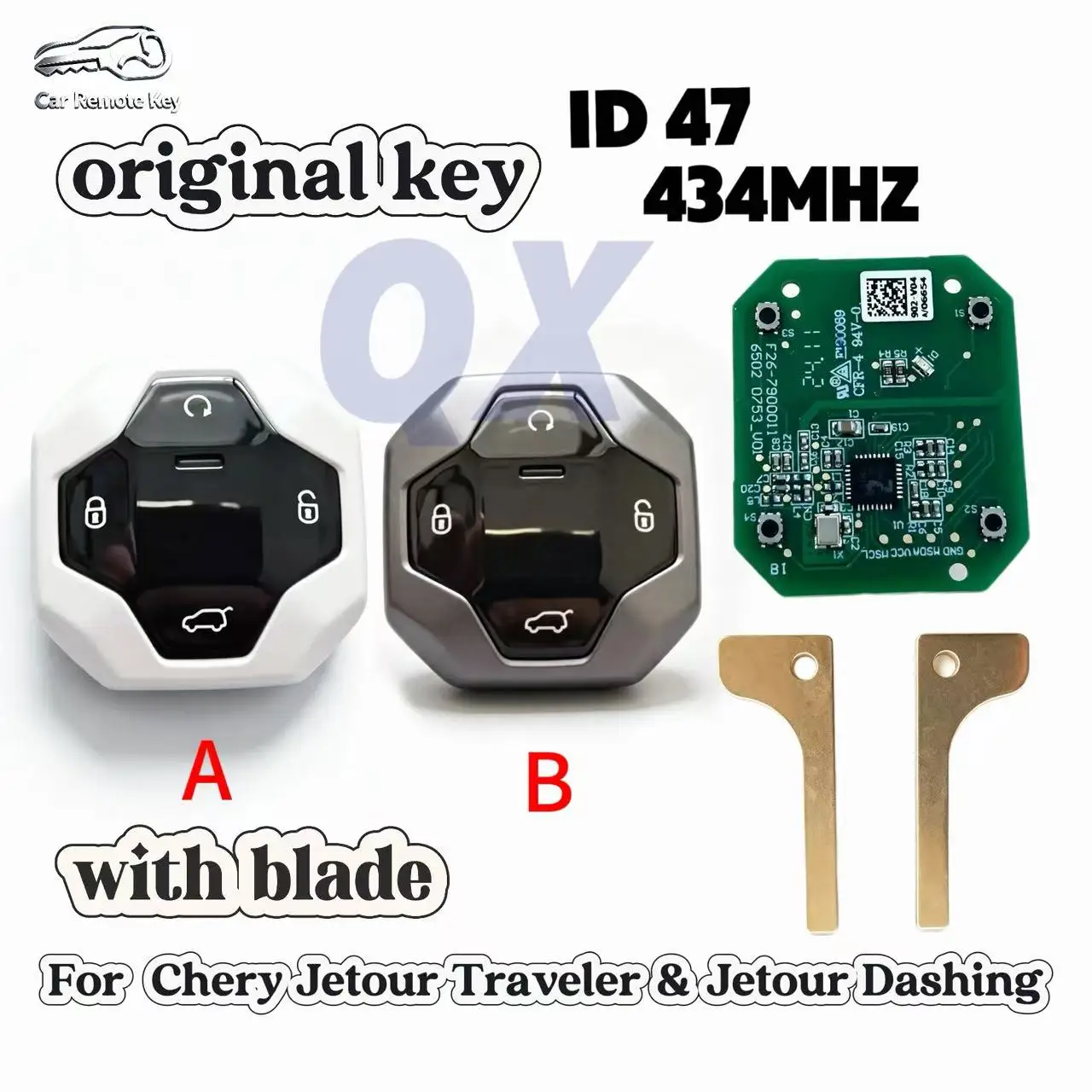 OEM Smart Remote Key Fit for Chery Jetour Traveler & Jetour Dashing