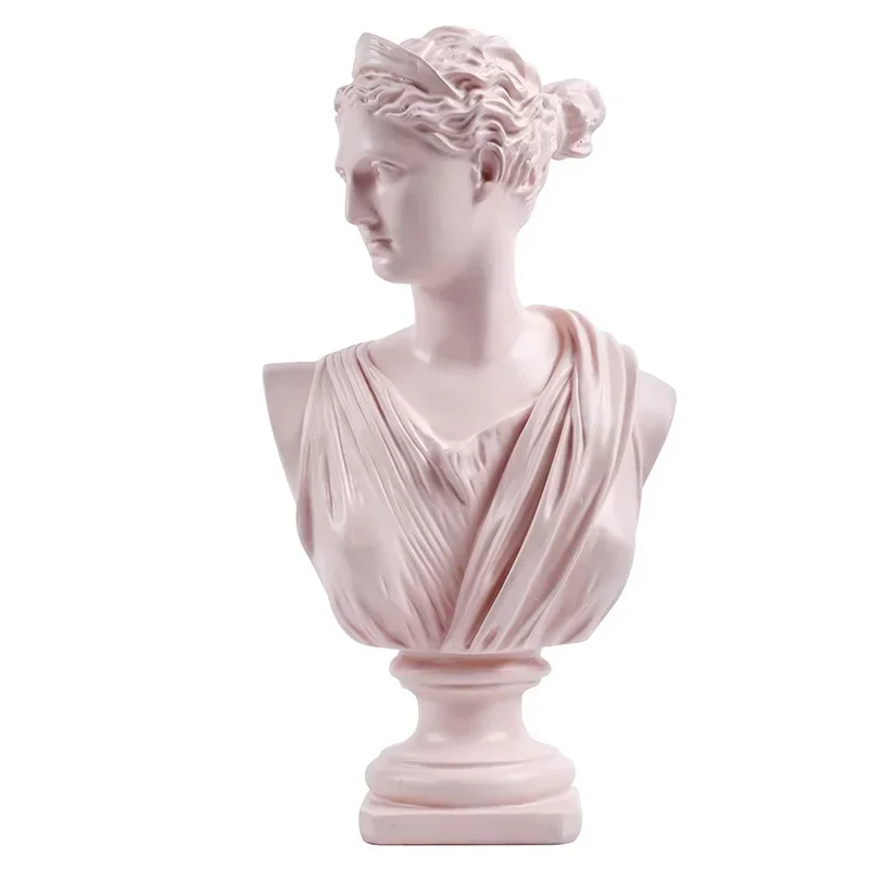 Ancient Greece European Resin David Venus Head Statuees Decoration Statues for Decoration Home