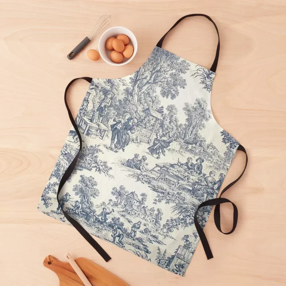 

Toile de Jouy Number 2 Apron Trim Cloth Kitchen For Women All For Kitchen And Home Home And Kitchen Apron