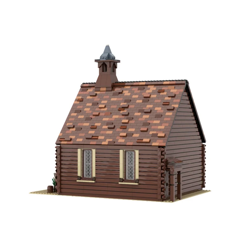 4134 PCS Cathedral Western church MOC Customize Modular Building Block Kids Educational Brick Simple DIY Boys Toy Christmas Gift