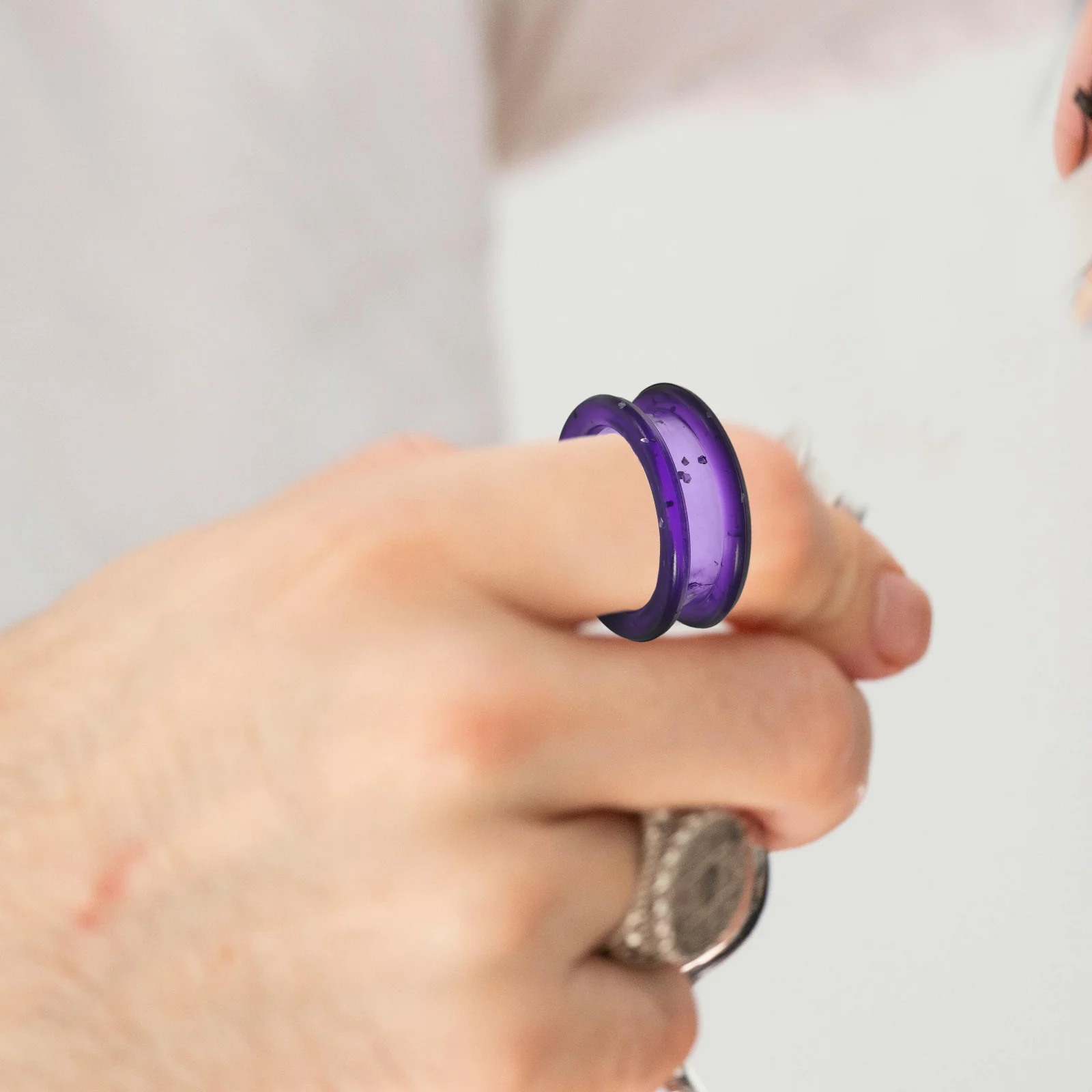 12 Pcs Scissors Silicone Ring Accessory Rubber Dog Accessories Hair Removal Ear Tool Silica Gel Grooming Hammock Comb