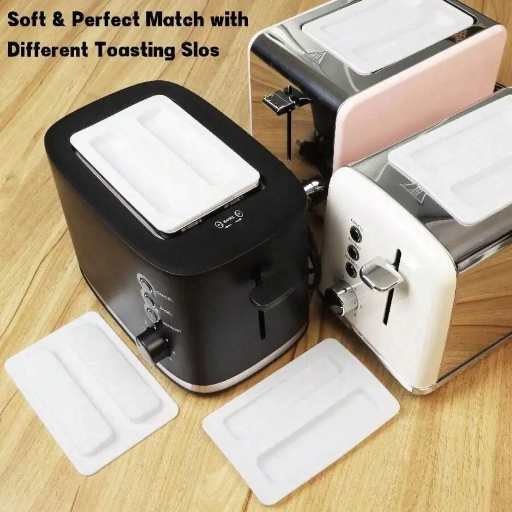 Silicone Toaster Dust Cover Soft Dustproof Breakfast Machine Cover Universal Toaster Upper Lid