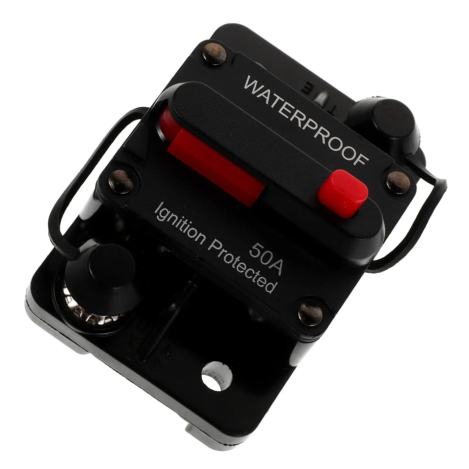 Interruptor de circuito de CC para coche, yate, RV, panel de audio marino, protector de enchufe de motor de arrastre, reajustable