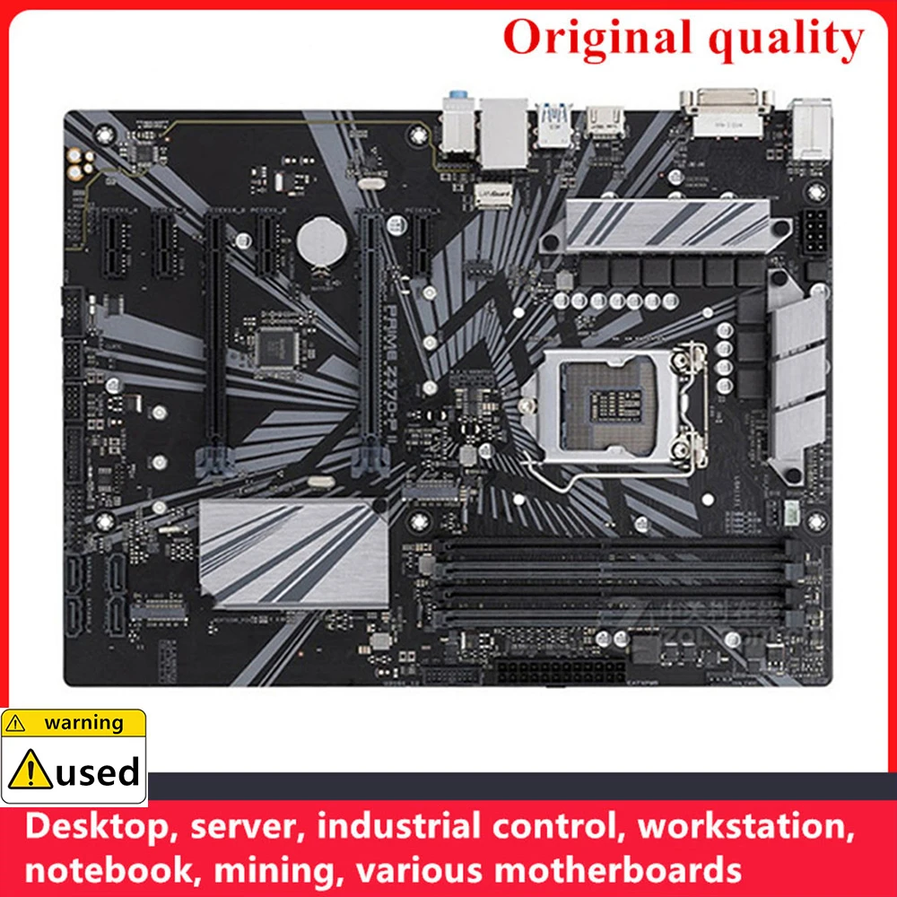 

For PRIME Z370-P II Motherboards LGA 1151 DDR4 64GB ATX For Intel Z370 Desktop Mainboard M.2 NVME SATA III USB3.0