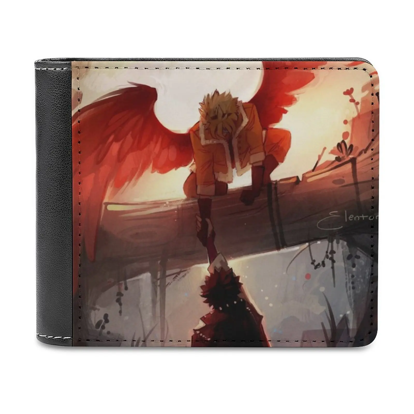 

Don't Let Me Down, модный кошелек для кредитных карт, кожаные кошельки, персонализированные кошельки для мужчин и женщин Hawks Dabi Elentori Bnha