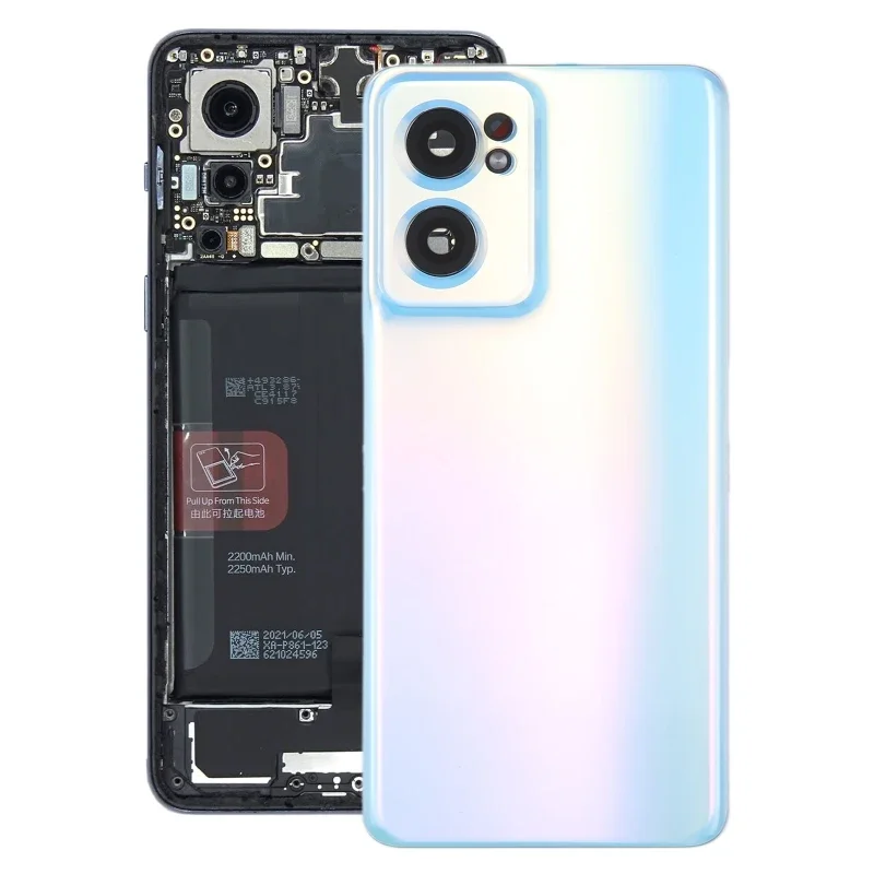 

For OnePlus Nord CE 2 5G Battery Back Cover with Camera Lens Cover