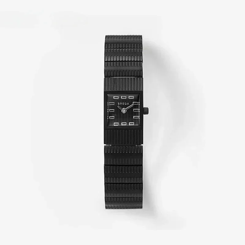 BREDAN reloj Rectangular de estilo minimalista para mujer, esfera pequeña, temperamento de moda, resistente al agua, nueva serie Groove