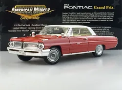 ダイキャスト-レトロスタイルのレーシングカー,1:18スケール,クラシックコレクション,大人向け,オーナメント,ギフト,お土産,1962