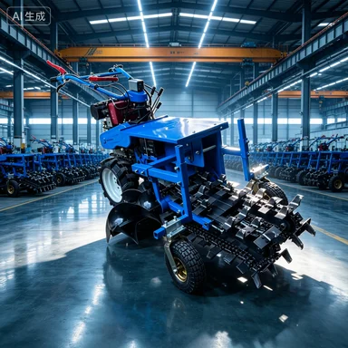China Hot Sale Farmland Mini Ditcher Ditching Digging Machine Hand Held Chain Trencher for Planting Irrigation Pipeline Laying