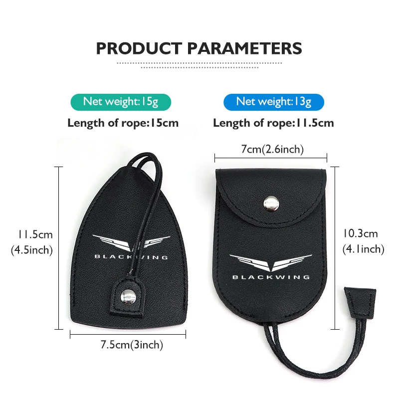 Pull Out Car Key Holder Case Leather Key Wallets Housekeepers For Cadillac Escalade CTS ATS SRX STS XT5 XT4 XT6 XTS CT4 CT5 view 6