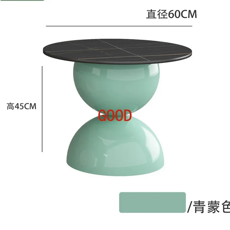 

Gold Coffee Nordic Side Table Living Room Hallway Makeup Table Desk Dining Accent Floor Stolik Kawowy Living Room Furniture