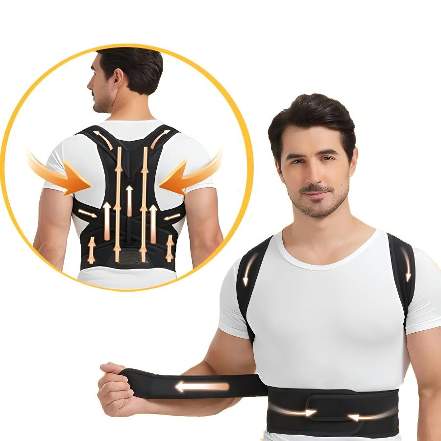 

Back Brace Posture Corrector for Women and Men Back Lumbar Support Shoulder Posture Support for Improve Posture Provide