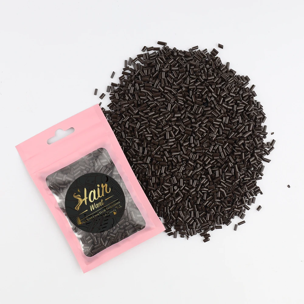 

Hair Want Italian Keratin Glue 20g Fusion Keratin Glue Beads for I Tip Hair Extension Granule Beads Keratin Extension
