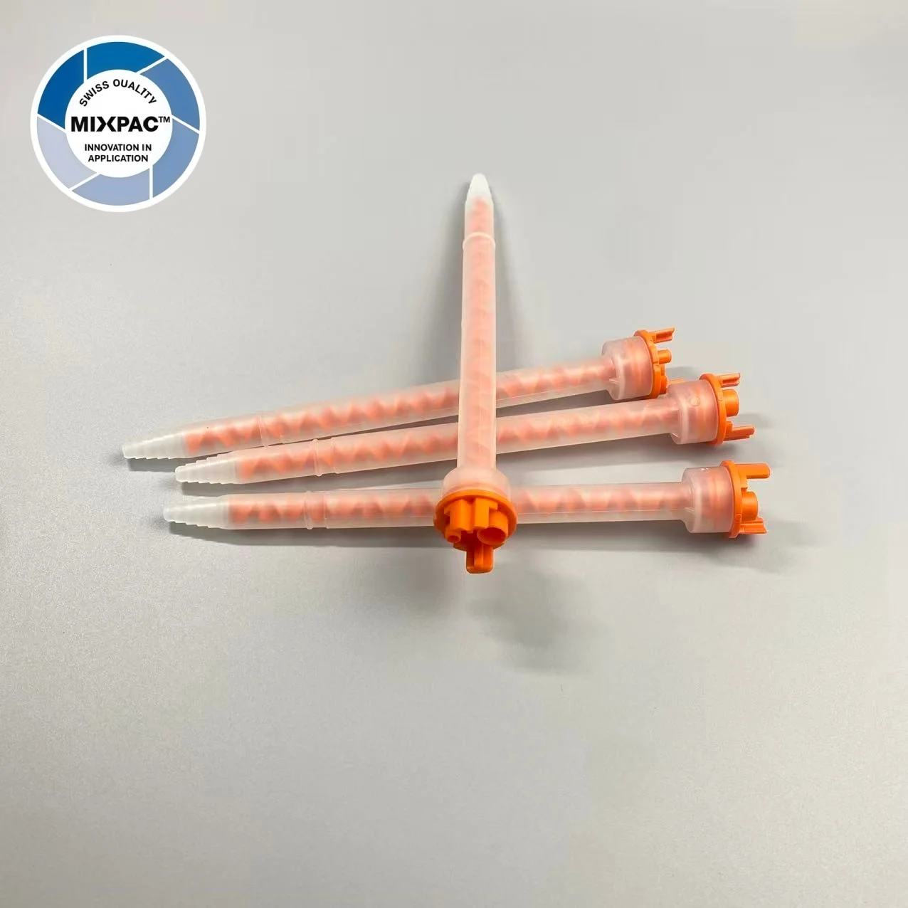 Sulzer Mixpac MFHX 08-18T AB Glue Static Mixer Epoxy Plastic Mixer Nozzle Mixing Nozzle Adhesive