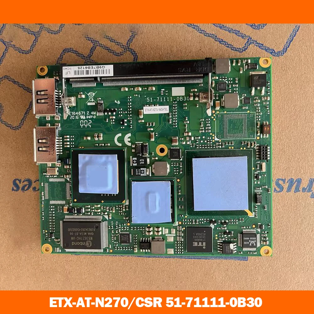 For ADLINK Embedded Medical Industrial Control Board  ETX-AT-N270/CSR 51-71111-0B30