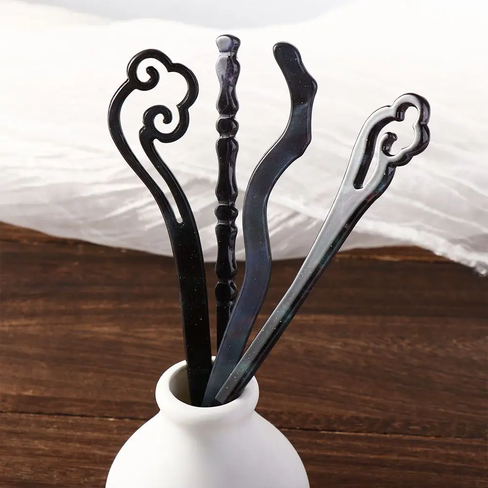 

Headdress Oriental Aesthetics Starry Sky Star Ancient Style Hairpin Ancient Headwear Hanfu Hair Sticks Chinese Style Headwear
